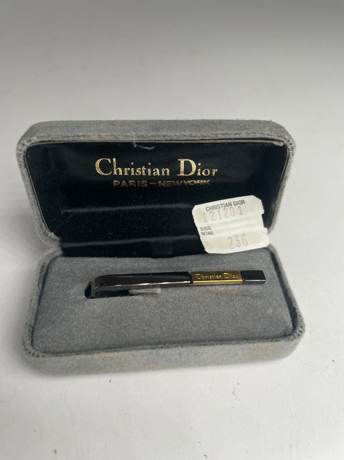 Vintage Dior Money / Tie Clamp Golden
