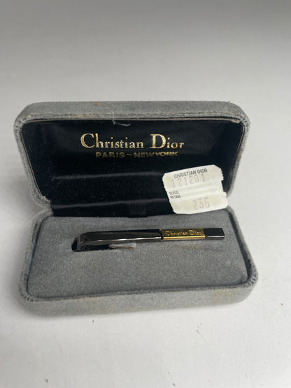 Vintage Dior Money / Tie Clamp Golden