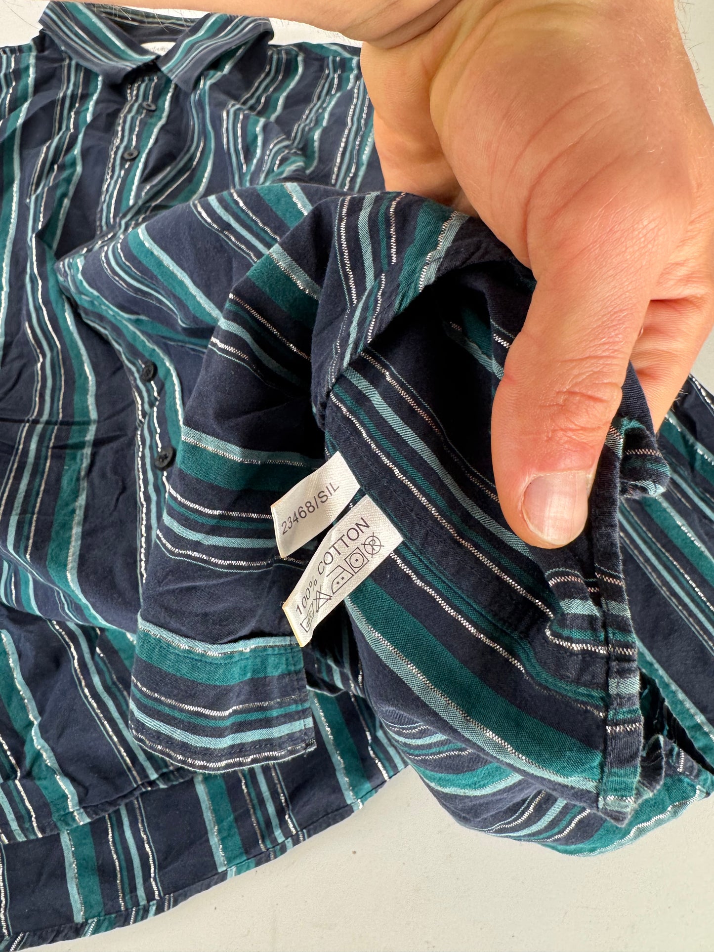 Vintage Yves Saint Laurent striped Shirt XXL