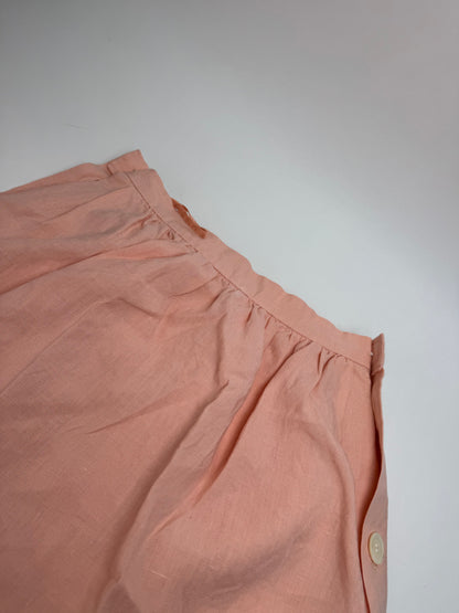 Vintage Yves Saint Laurent Wool Skirt Pink M
