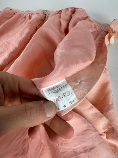 Vintage Yves Saint Laurent Wool Skirt Pink M