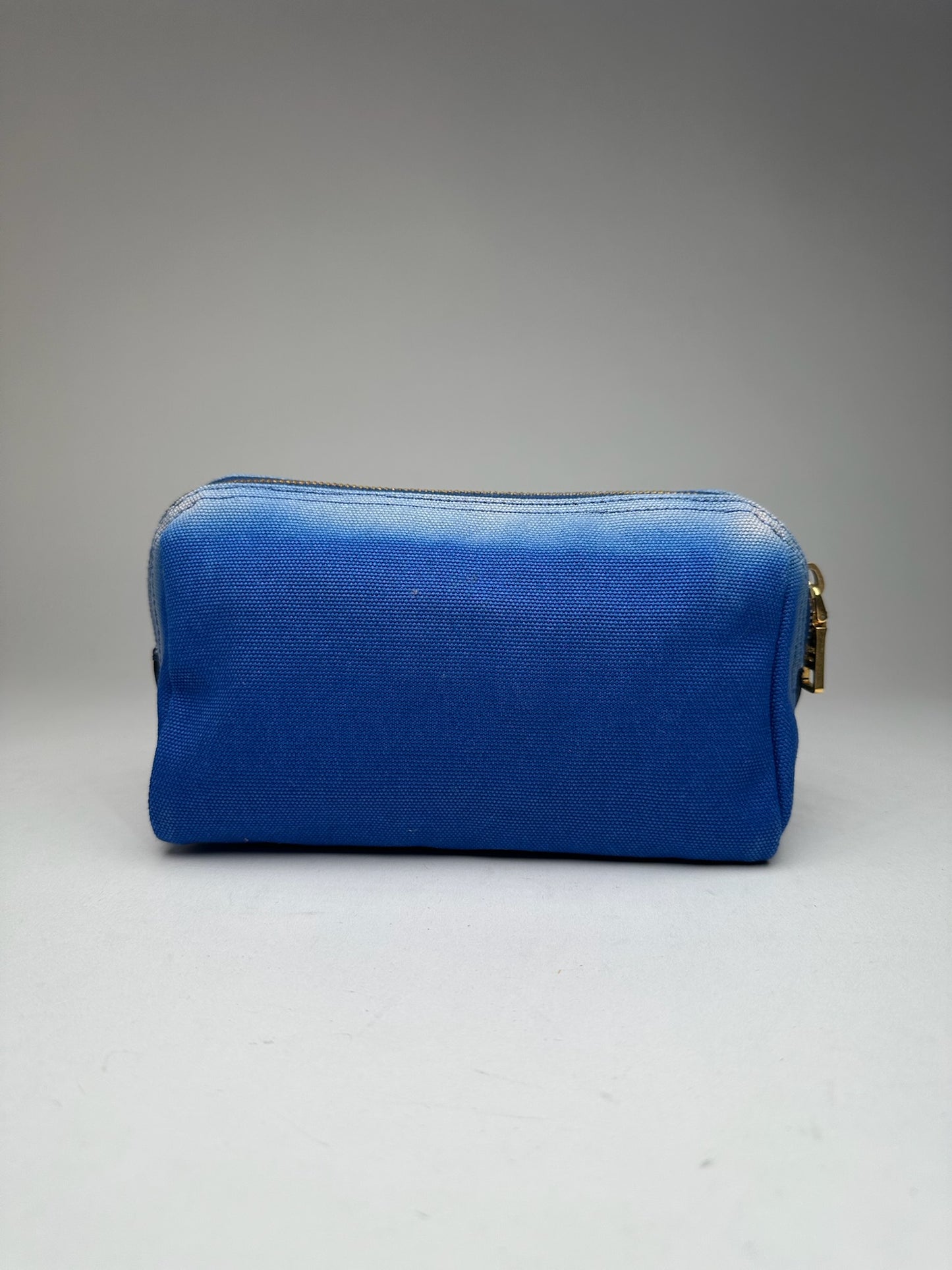 Vintage Prada Denim Bag/Clutch navy