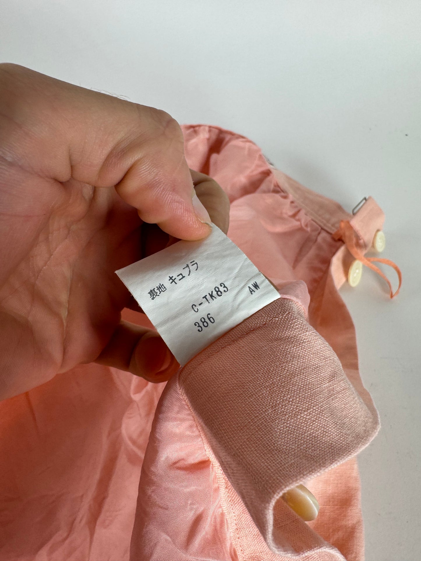 Vintage Yves Saint Laurent Wool Skirt Pink M