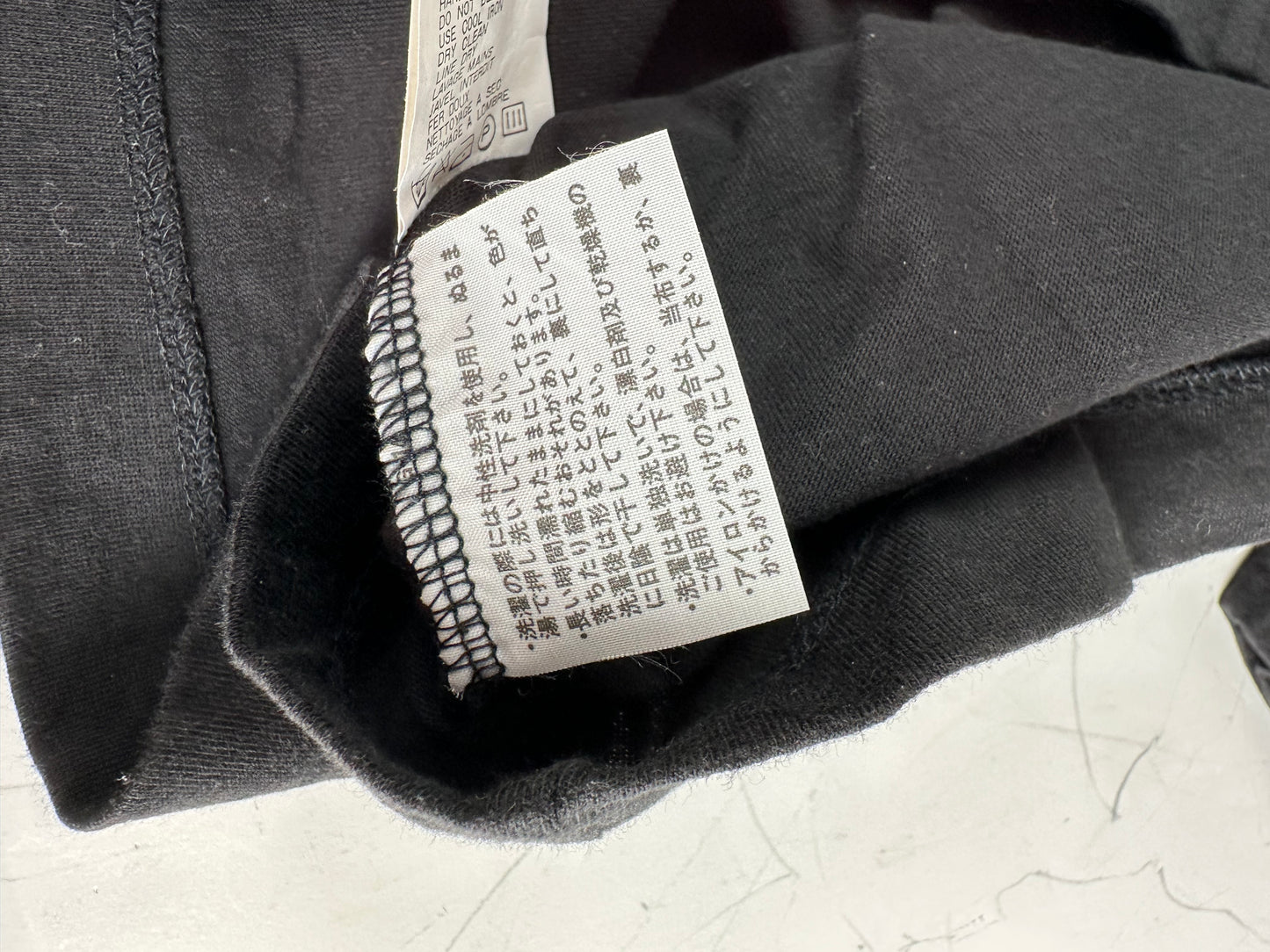 Vintage Comme Des Garcons Cotton T-Shirt Black S