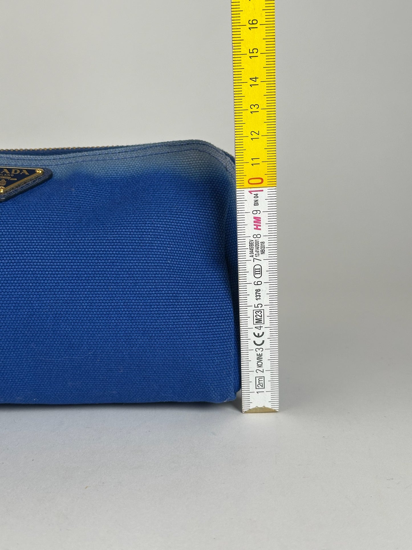 Vintage Prada Denim Bag/Clutch navy