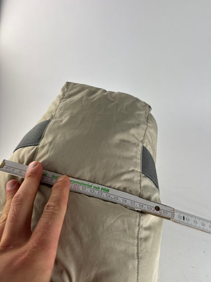 Sac de voyage Prada Sport vintage en polyester beige gris