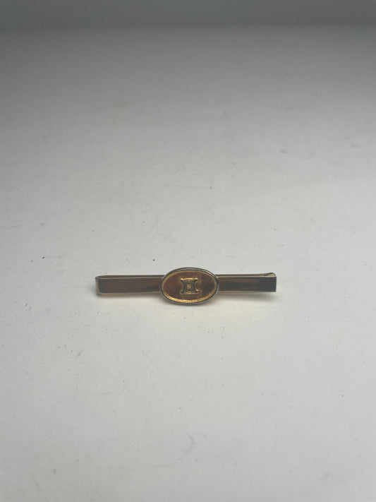 Vintage Celine Paris Steel Tie/Money Clamp golden