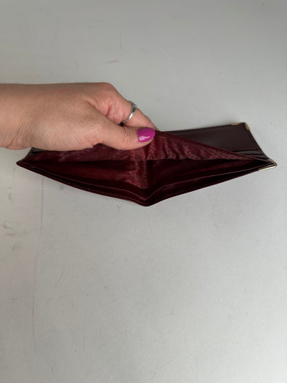 Vintage Cartier Must de Cartier Bifold Leather Card Holder Bordeaux