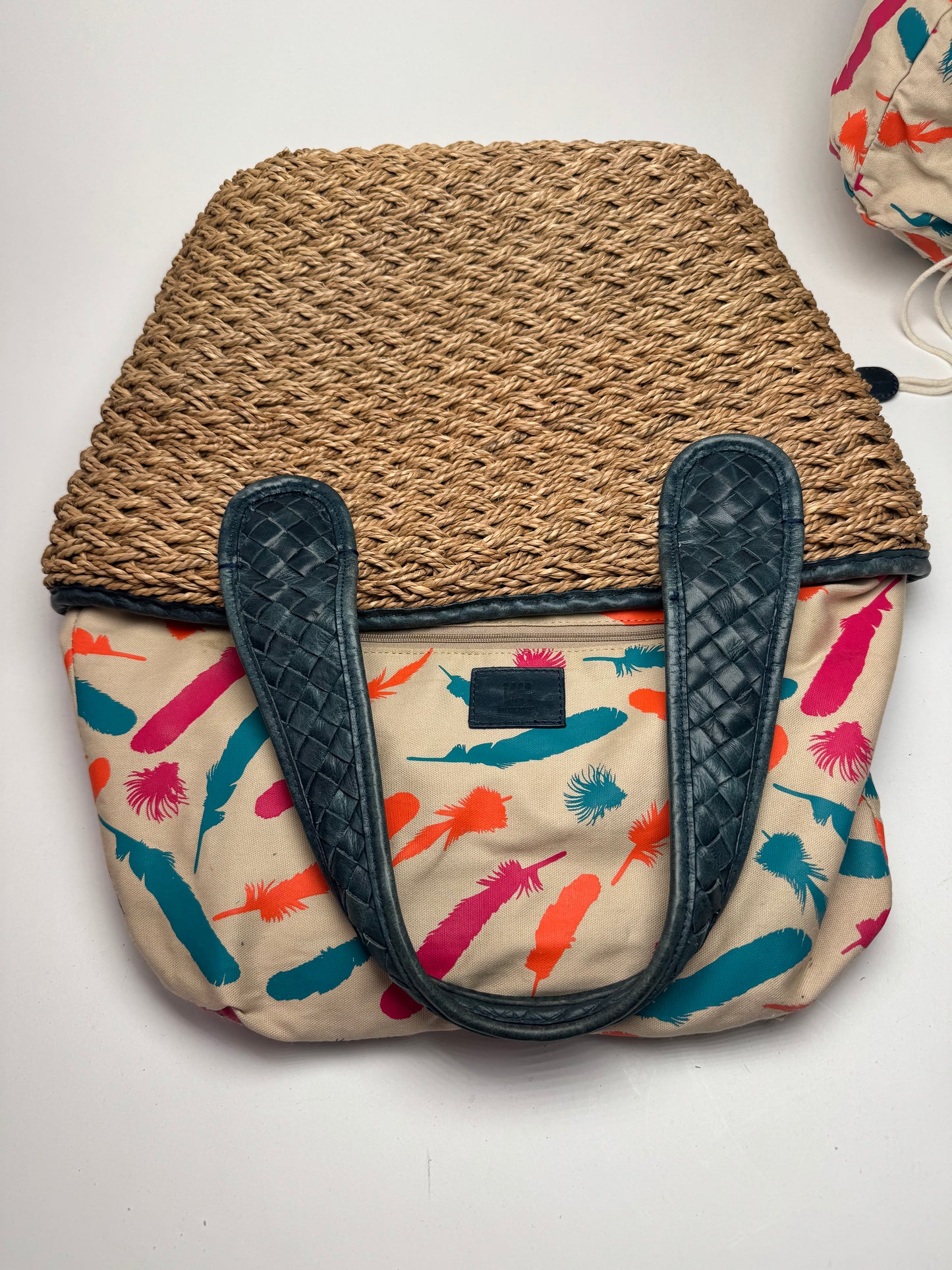 Vintage Issey Miyake Shopper beige Blue