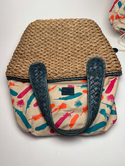 Vintage Issey Miyake Shopper beige Blue