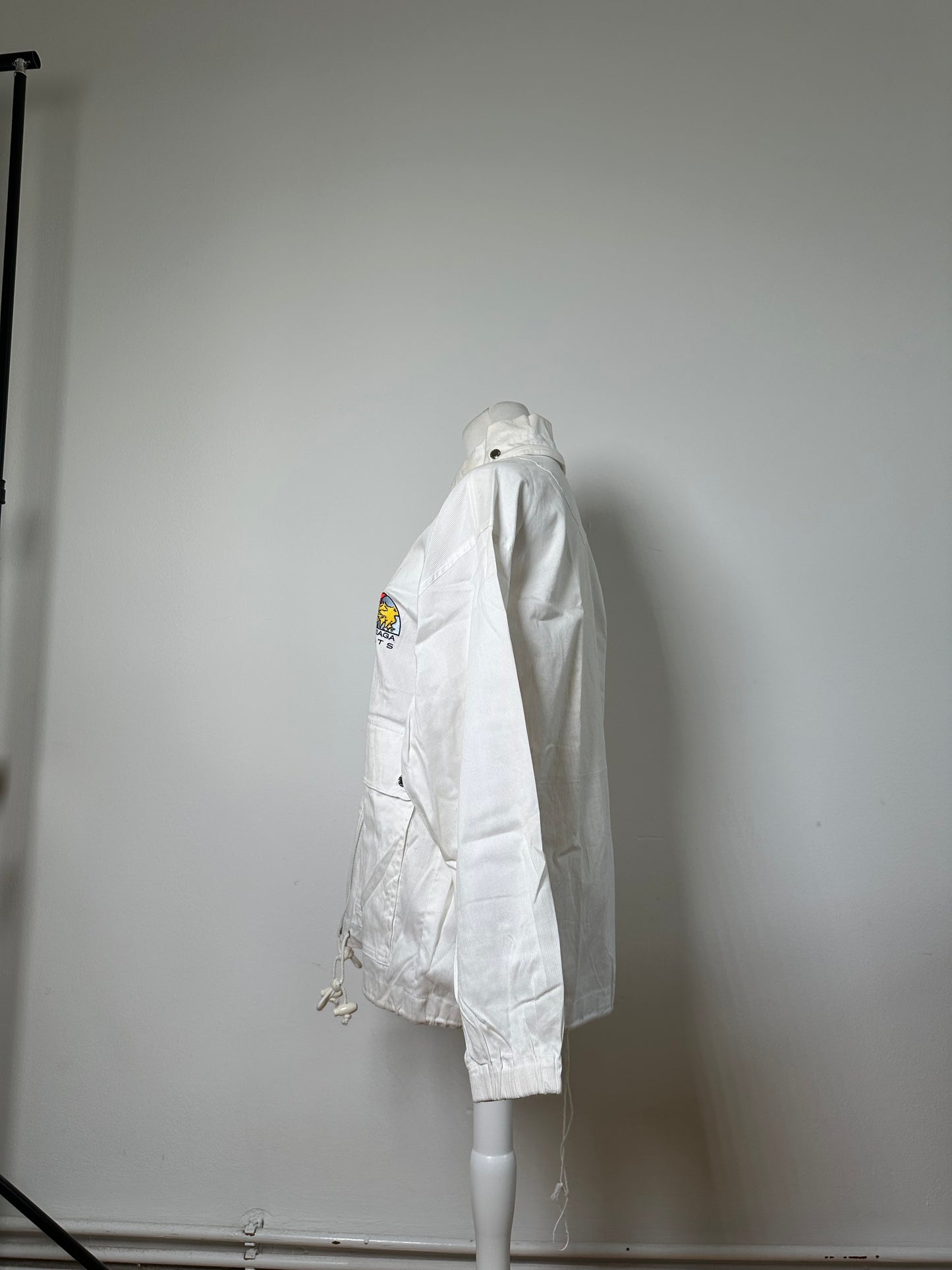 Vintage Balenciaga Sports Cotton Jacket White M