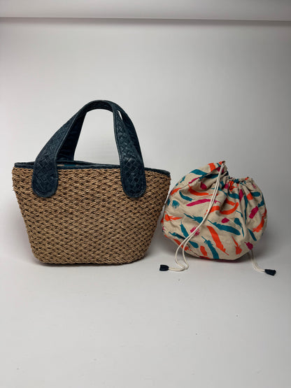 Vintage Issey Miyake Shopper beige Blue