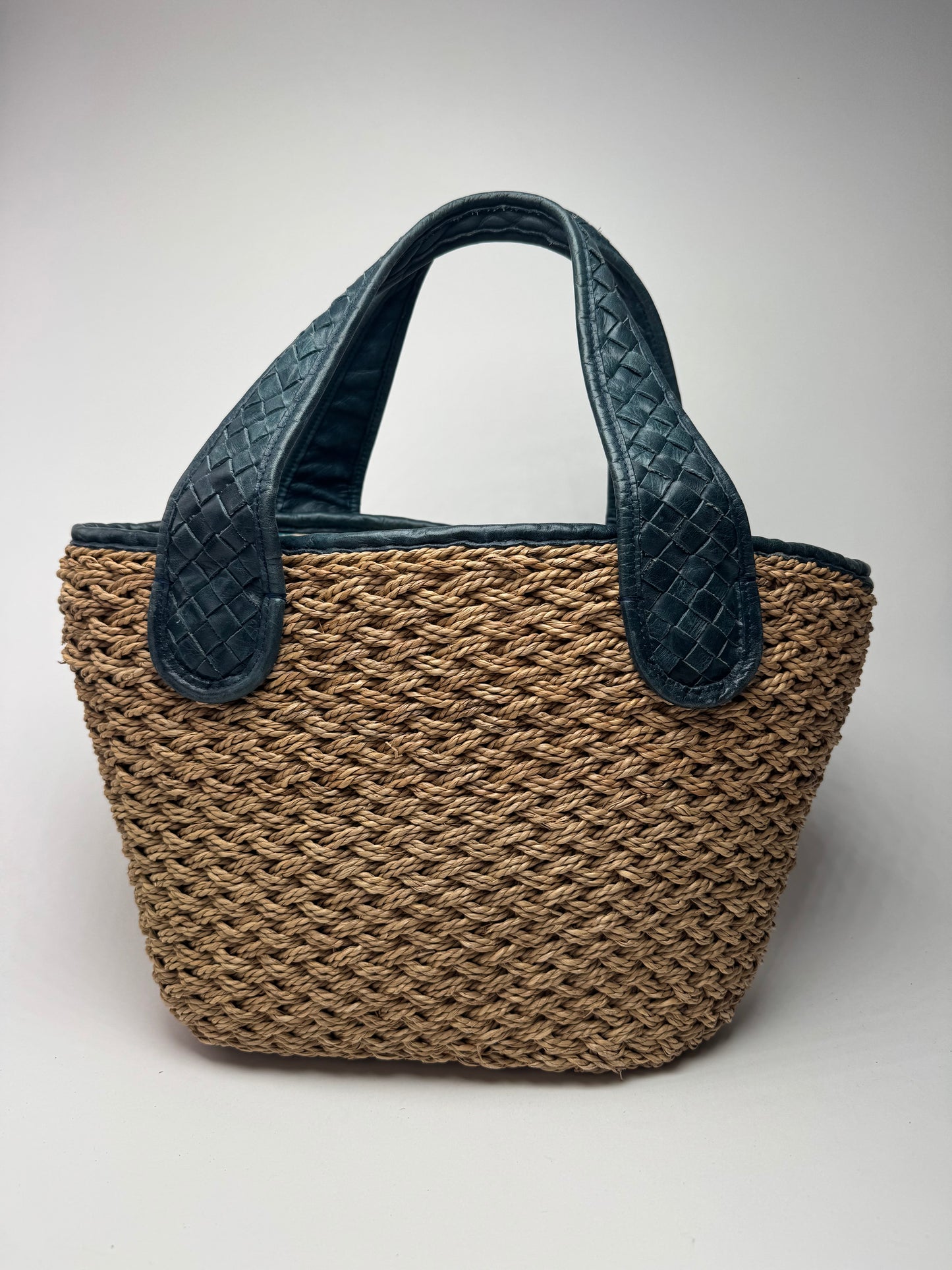 Vintage Issey Miyake Shopper beige Blue