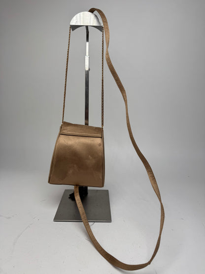 Vintage Loewe Madrid 2Way Crossbody Bag Gold