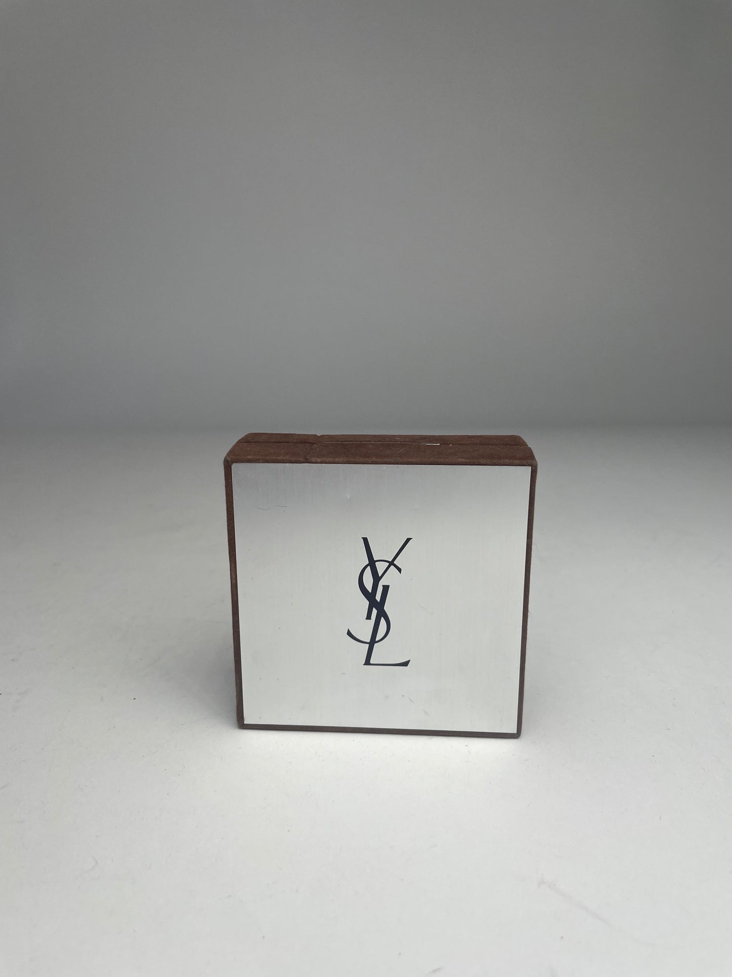 Vintage Yves Saint Laurent Tie / Money Clamp Golden Steel