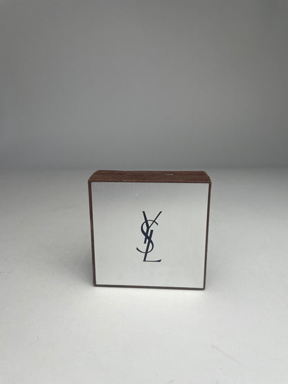 Vintage Yves Saint Laurent Tie / Money Clamp Golden Steel