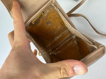 Vintage Loewe Madrid 2Way Crossbody Bag Gold