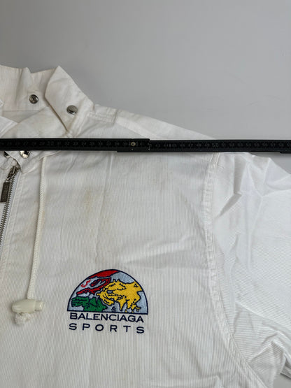 Vintage Balenciaga Sports Cotton Jacket White M