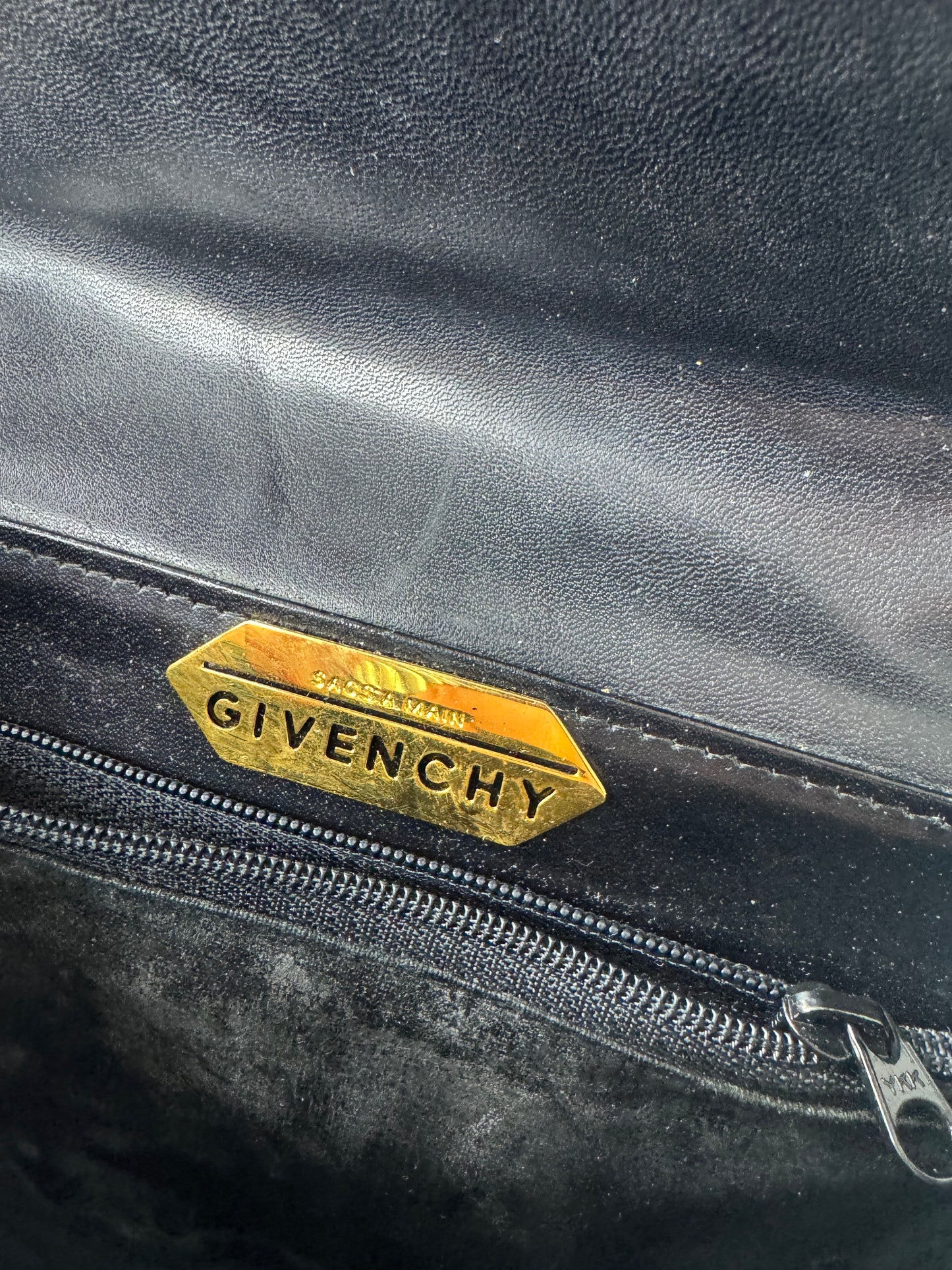 Vintage Givenchy Leather Handbag Black