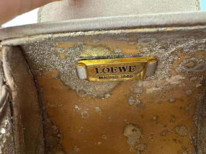 Vintage Loewe Madrid 2Way Crossbody Bag Gold