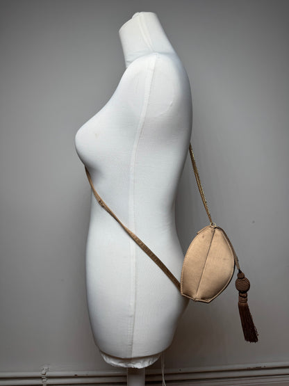 Vintage Loewe Madrid 2Way Crossbody Bag Gold