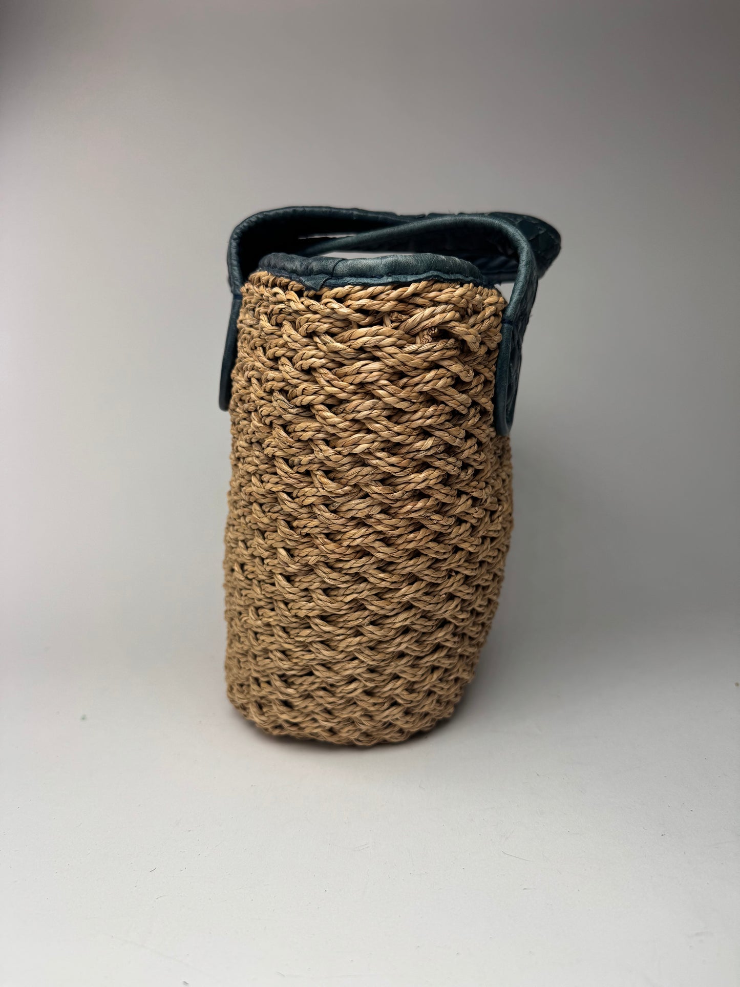 Vintage Issey Miyake Shopper beige Blue