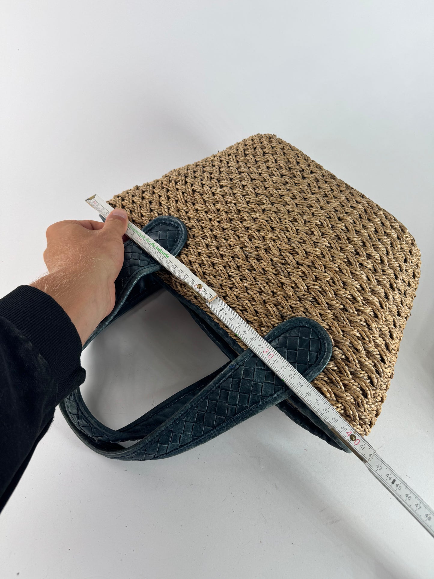 Vintage Issey Miyake Shopper beige Blue