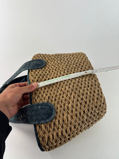 Vintage Issey Miyake Shopper beige Blue