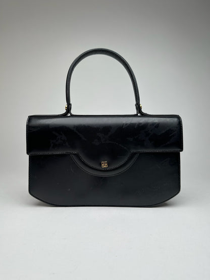 Vintage  Givenchy 4G leather bag black