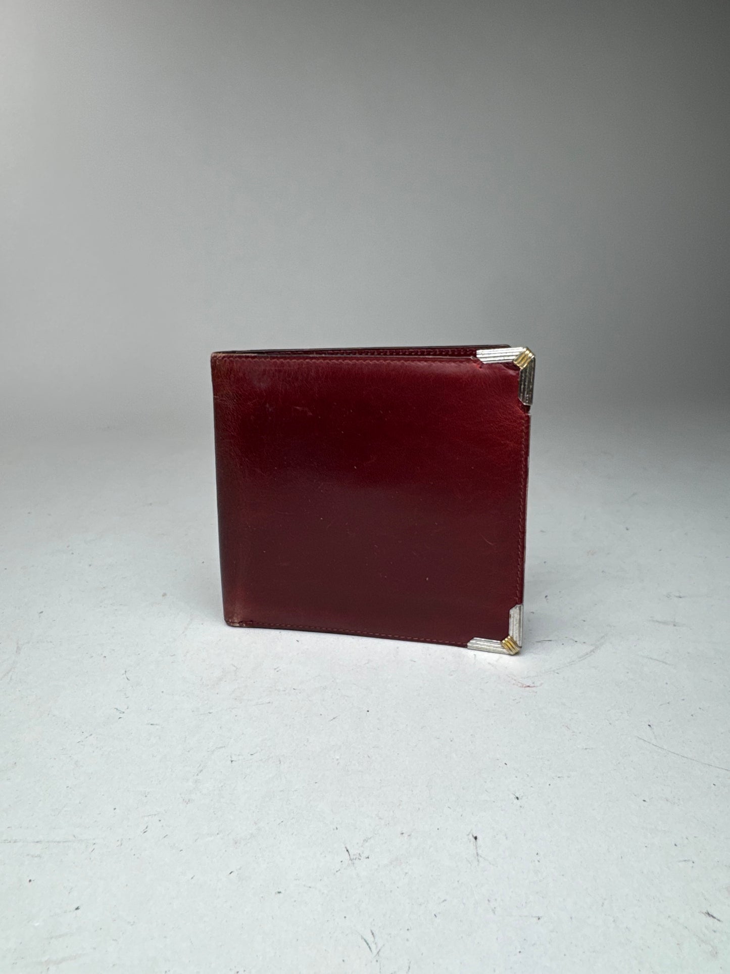 Vintage Dior Leather Flapable Wallet purple