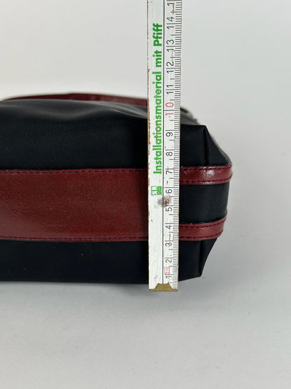 Sac à main vintage Givenchy noir rouge