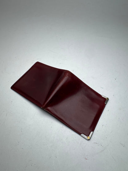 Vintage Dior Leather Flapable Wallet purple