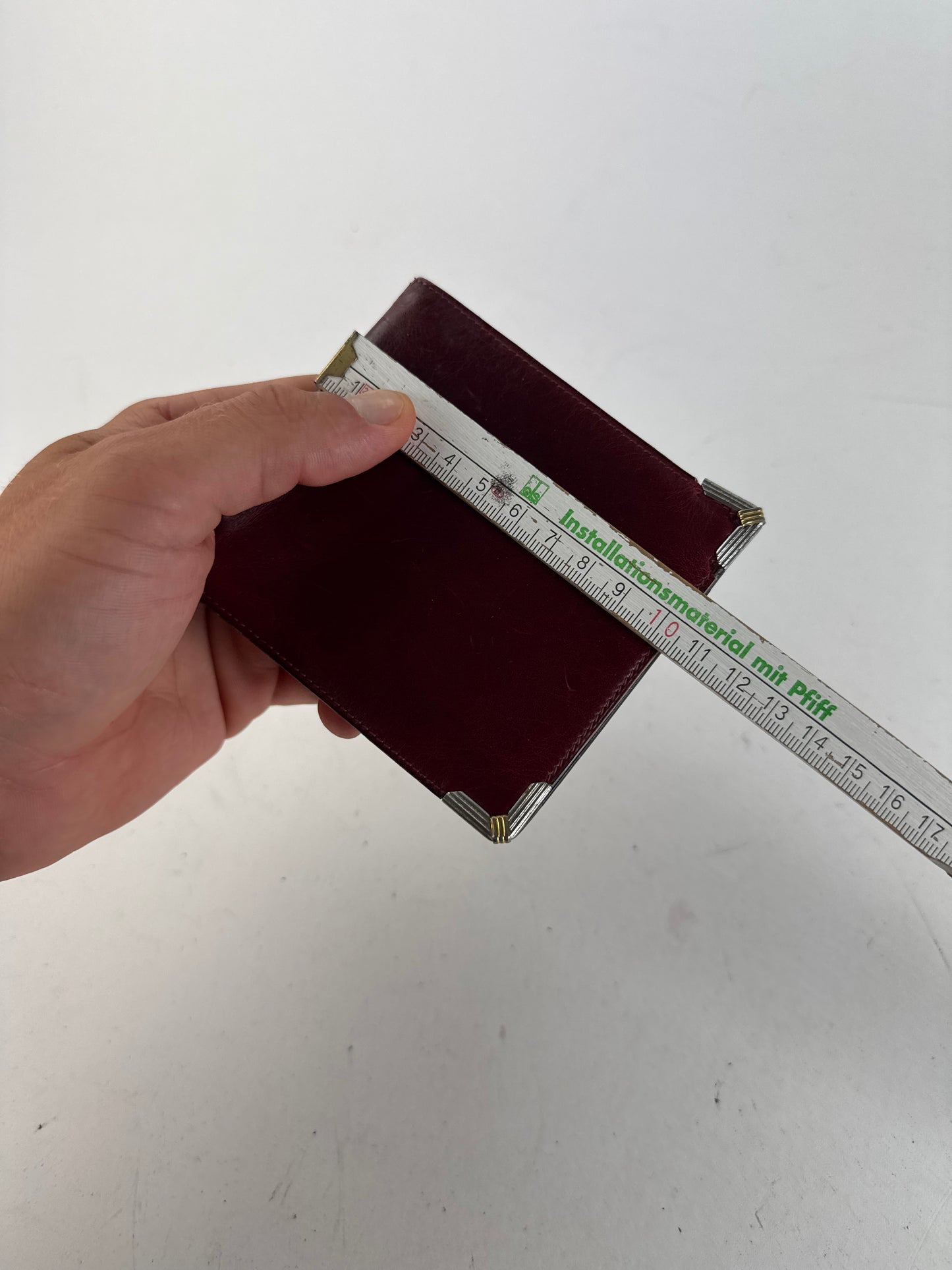 Vintage Dior Leather Flapable Wallet purple