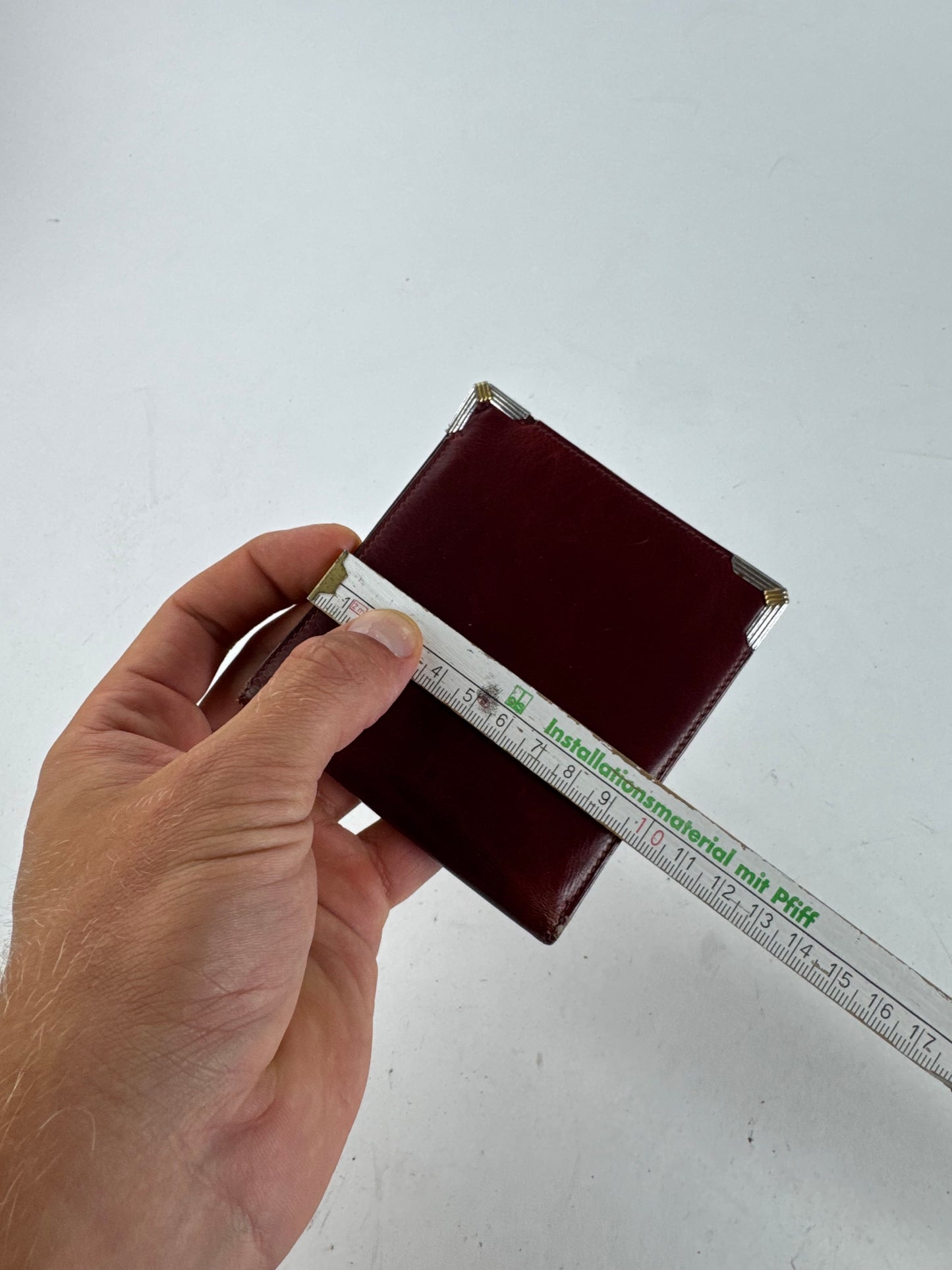 Vintage Dior Leather Flapable Wallet purple