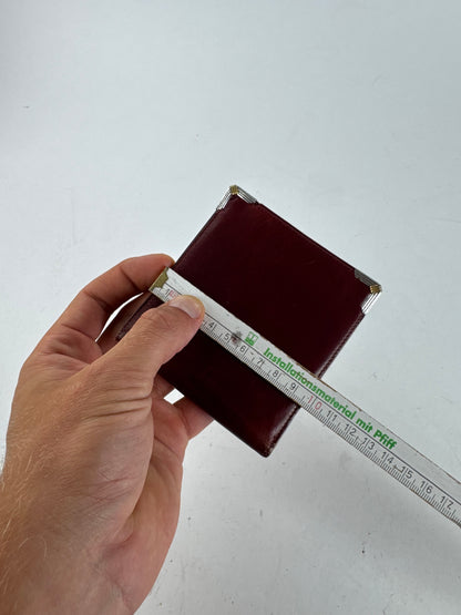 Vintage Dior Leather Flapable Wallet purple