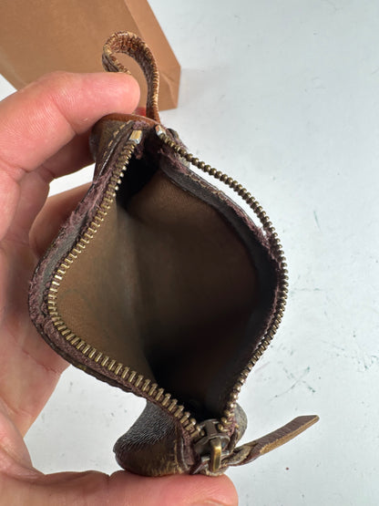 Vintage Louis Vuitton Leather Vanity Bag Brown