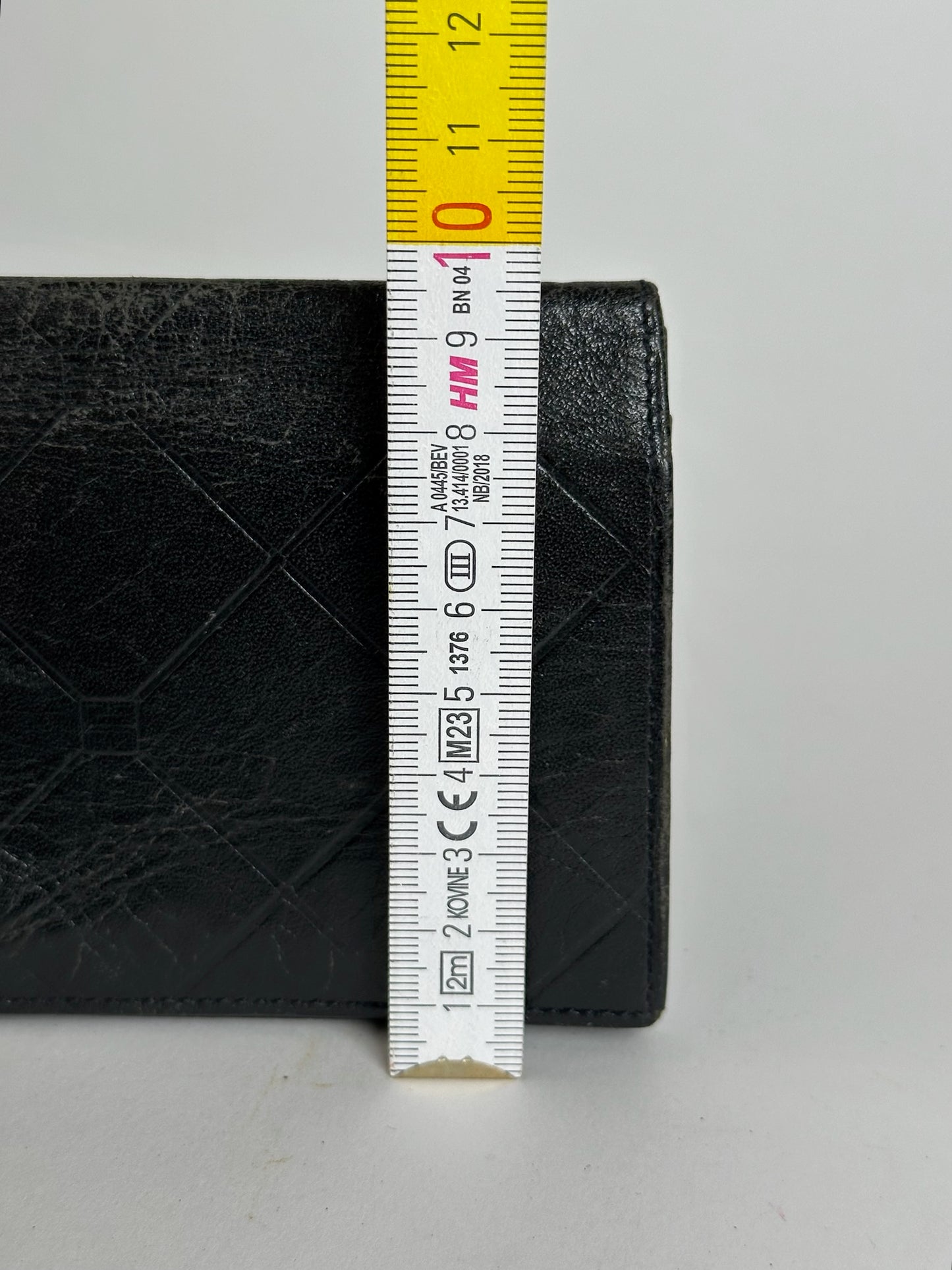 Vintage Givenchy GV3 Leather Wallet black