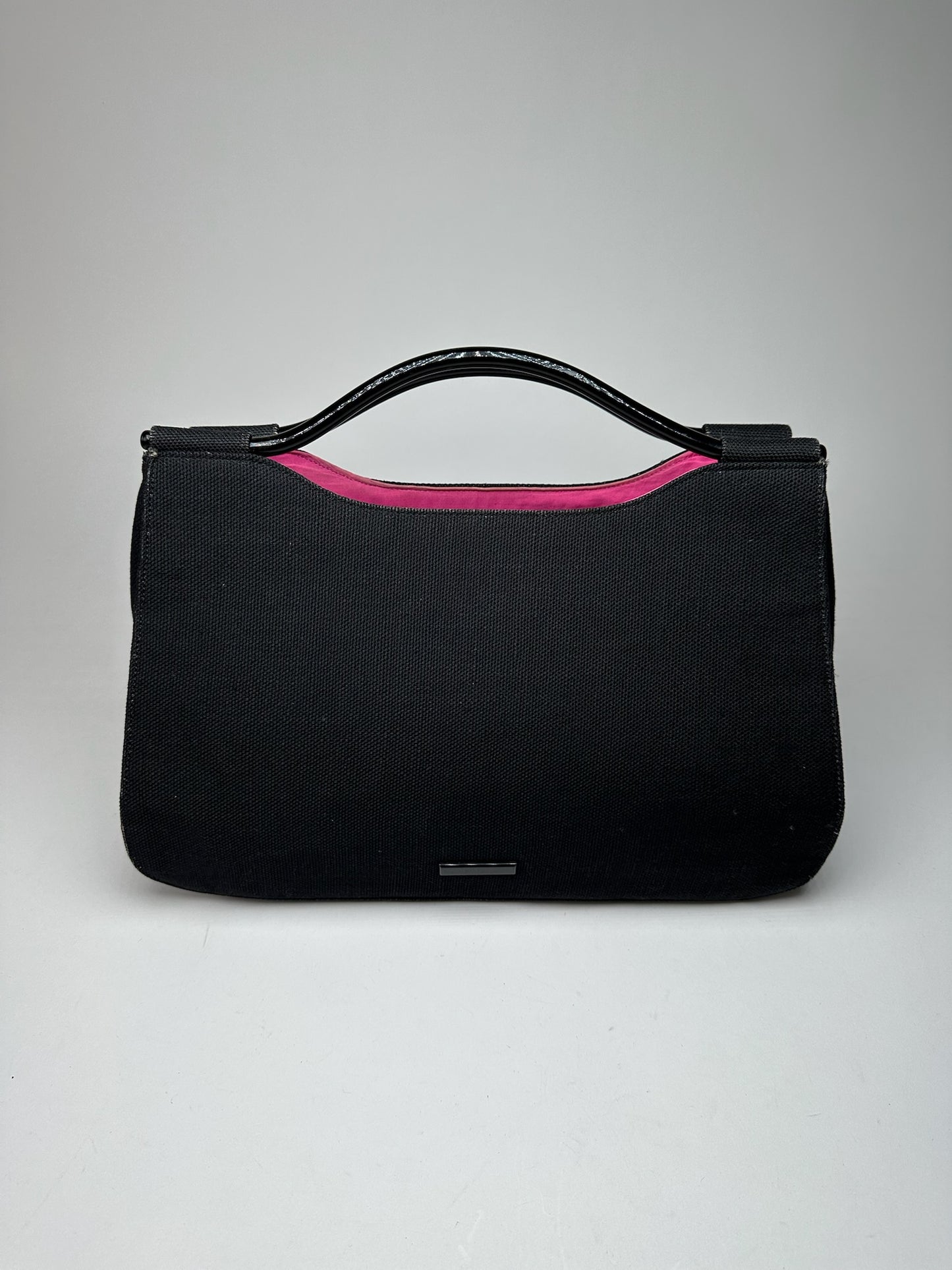 Vintage Balenciaga Canvas Bag Black