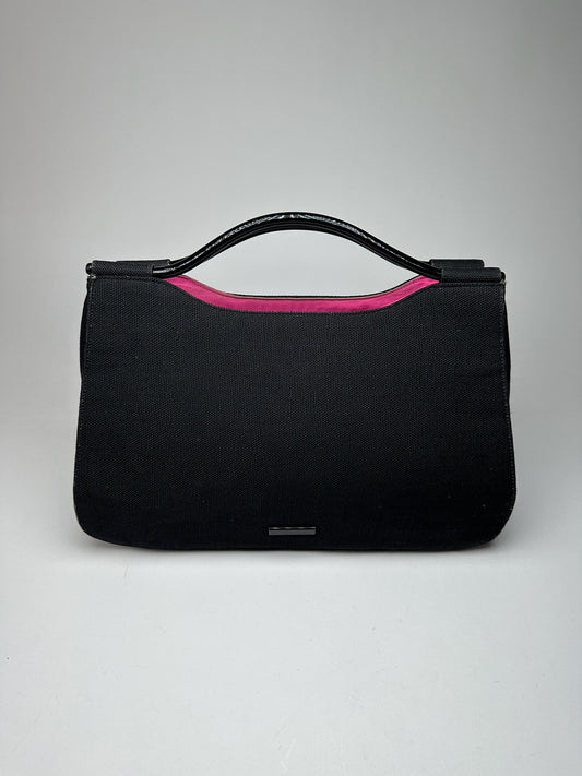 Vintage Balenciaga Canvas Bag Black