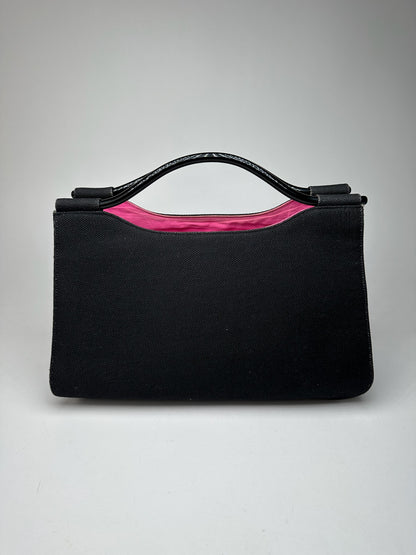 Vintage Balenciaga Canvas Bag Black