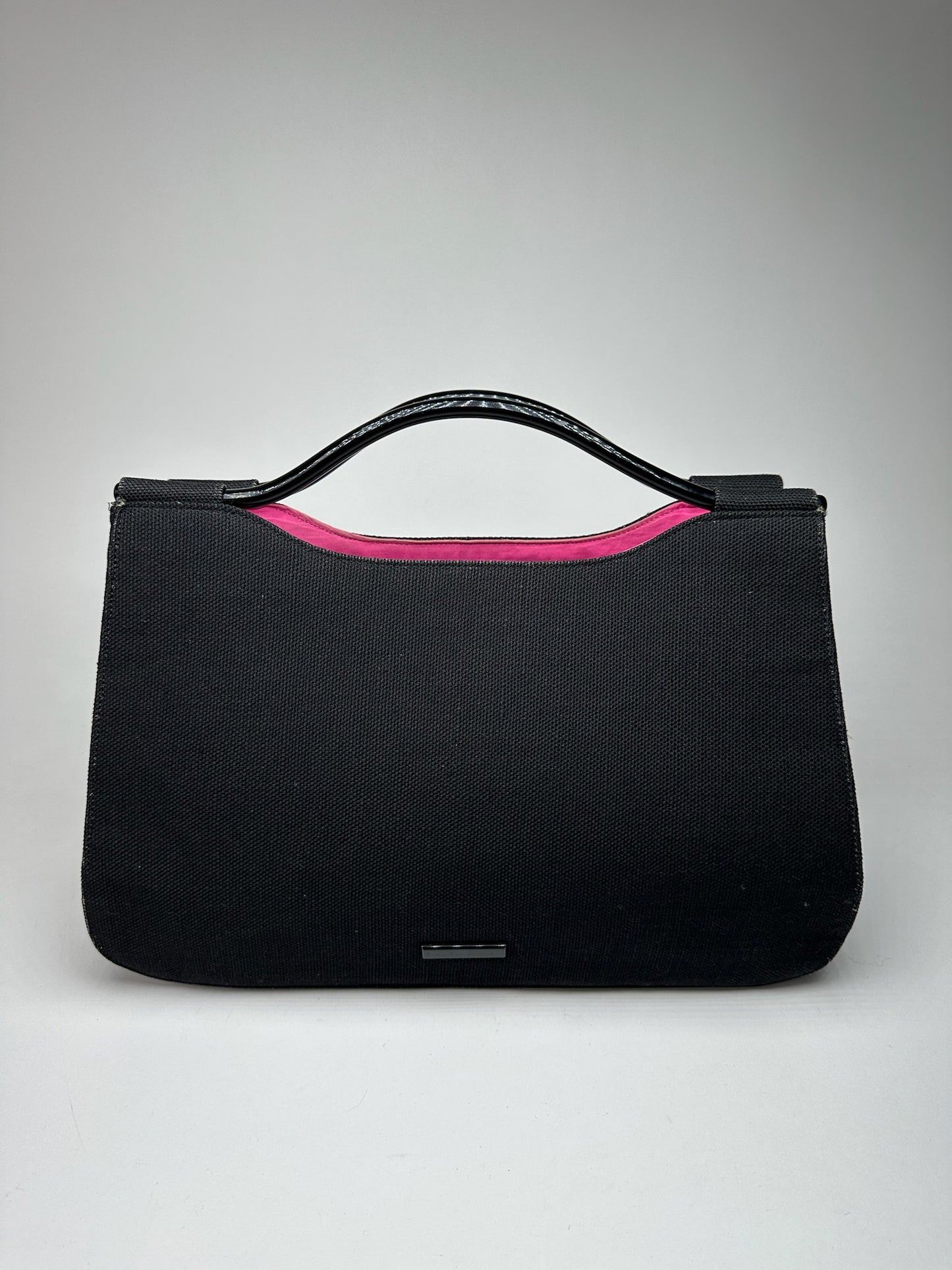 Vintage Balenciaga Canvas Bag Black