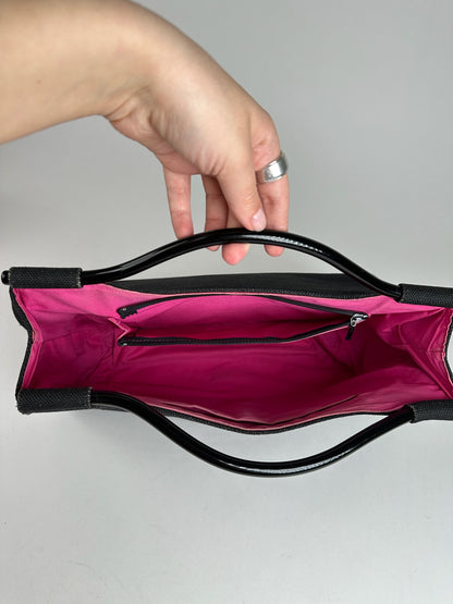 Vintage Balenciaga Canvas Bag Black