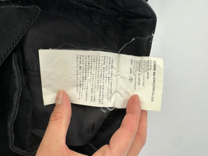 Vintage Comme des Garçons Cotton Blend Pants Black S