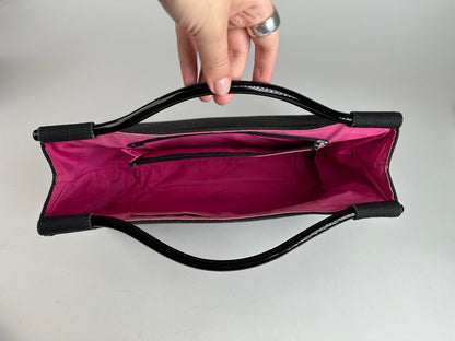 Vintage Balenciaga Canvas Bag Black