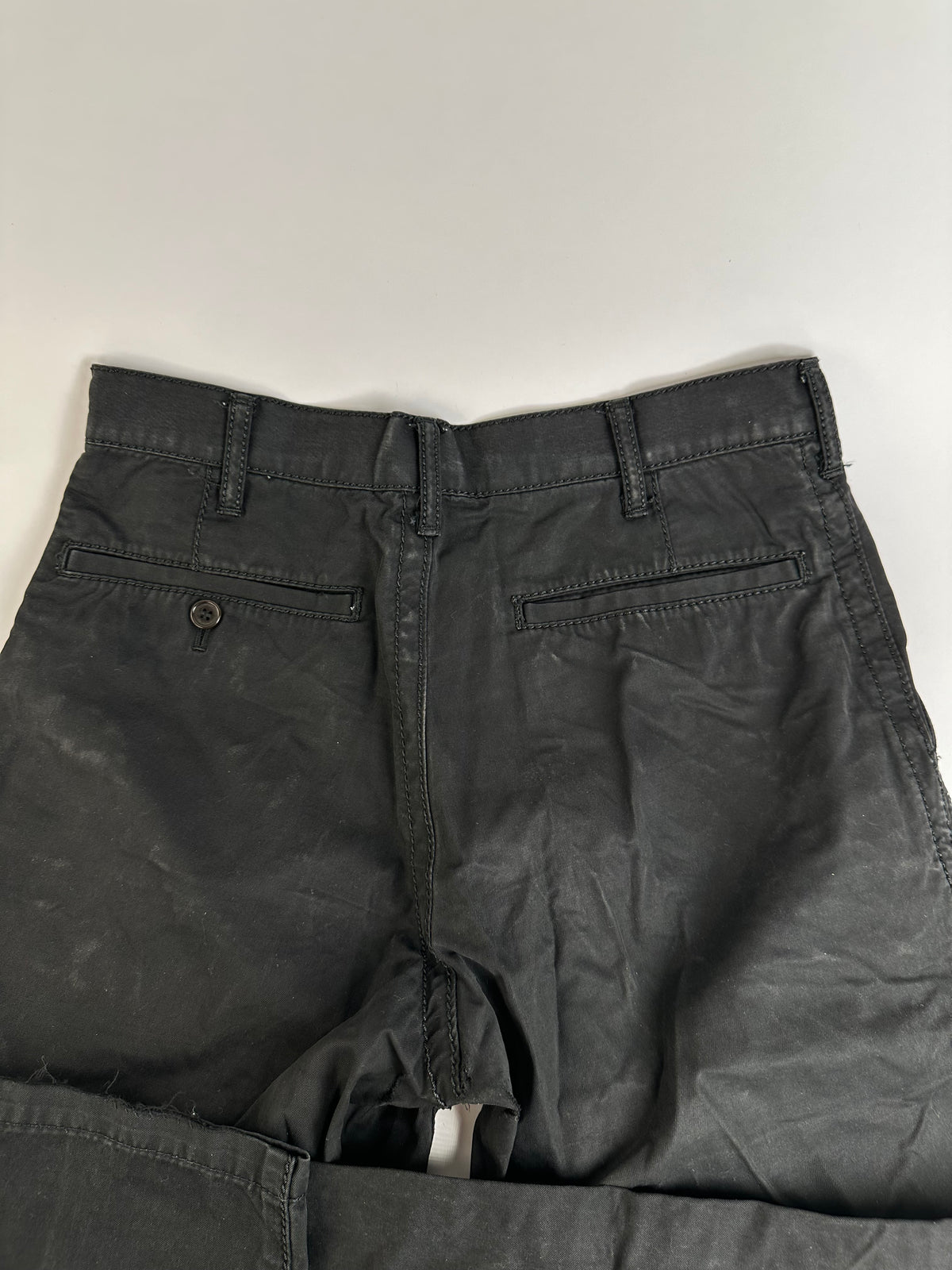 Vintage Comme des Garçons Cotton Blend Pants Black S