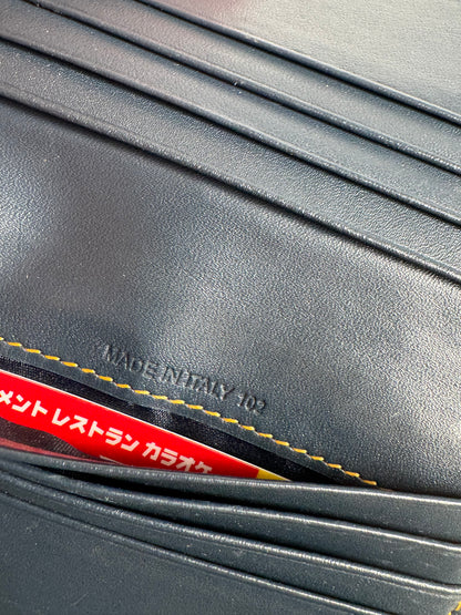 Vintage Dior Saddle Oblique Monogram Wallet gray Black