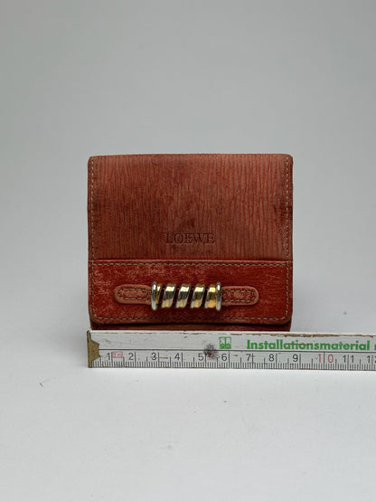 Vintage Loewe Madrid Coin Case orange
