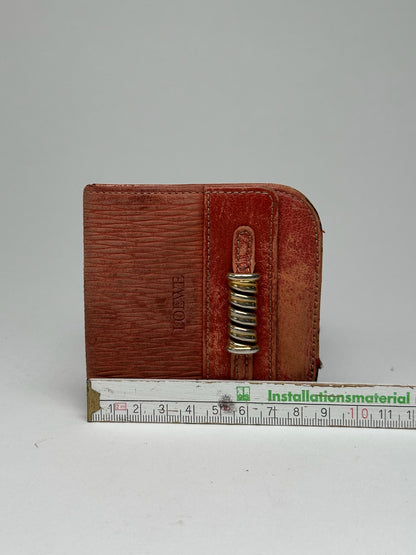 Vintage Loewe Madrid Coin Case orange