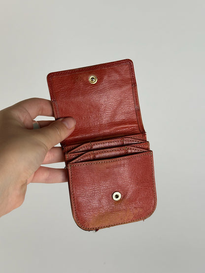 Vintage Loewe Madrid Coin Case orange