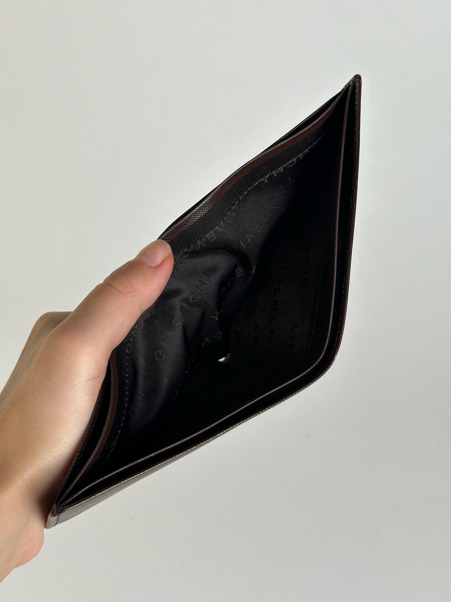 Vintage Givenchy Leather wallet Brown
